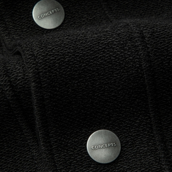 Concepts Cotton Reverse Terry Baseball Jersey Size Large - Picture 5 of 12